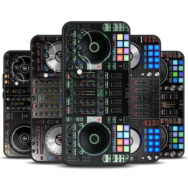 Professional-Grade Electronic Music DJ Controller Mixer with Rugged Protection Case