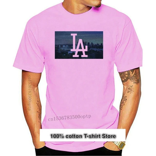 Camiseta de Los Dodgers para hombre, camisa de Los Ángeles Stadium