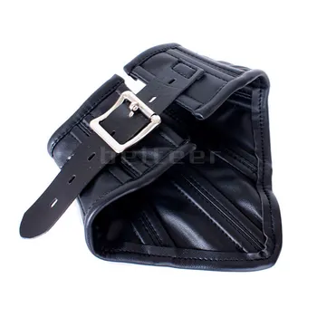 BDSM Cartilage Corset Restraint Unisex Collar Lockable PU Leather Half/Full Face Mask Bondage Slave Fetish Adult Game Sex Toys 6