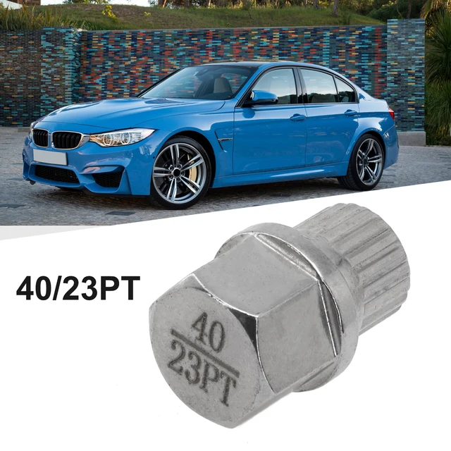 Chiave Antifurto Per Dadi Ruota BMW - Compatibile Con Serie 1, 3 E 5, Misura 40/23PT