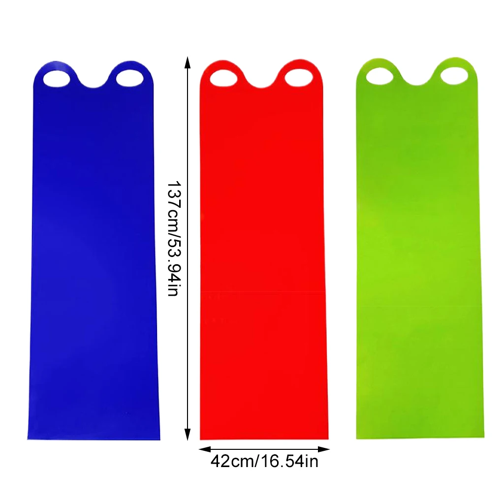 Snow Sled Flying Carpet Snow Board Mat Sliding Sled Sleigh Roll up Flexible Sledge Outdoor Sports Snowboard Skiing Pad