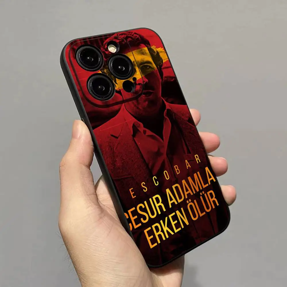 Pablo Escobar Narcos TV Series Soft Silicone Phone Case Cover
