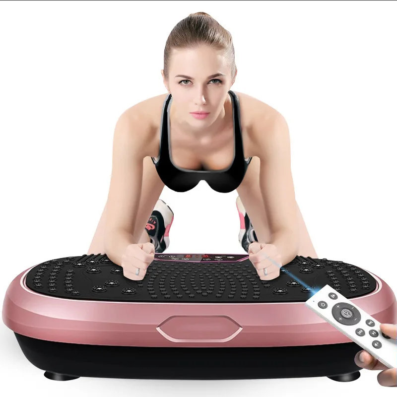 Whole Body Workout Massager Machine Slim Exercise Fitness Equipment Vibration Platform Plate