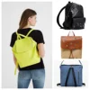 Spanish foreign trade new heavy embroidery printed women's backpack handbag 1