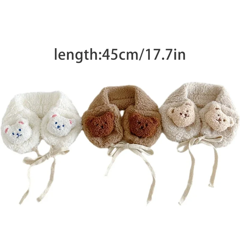 Lovely Bear Ear Cover Ear Warmers for Kids Outdoor Winter Activities