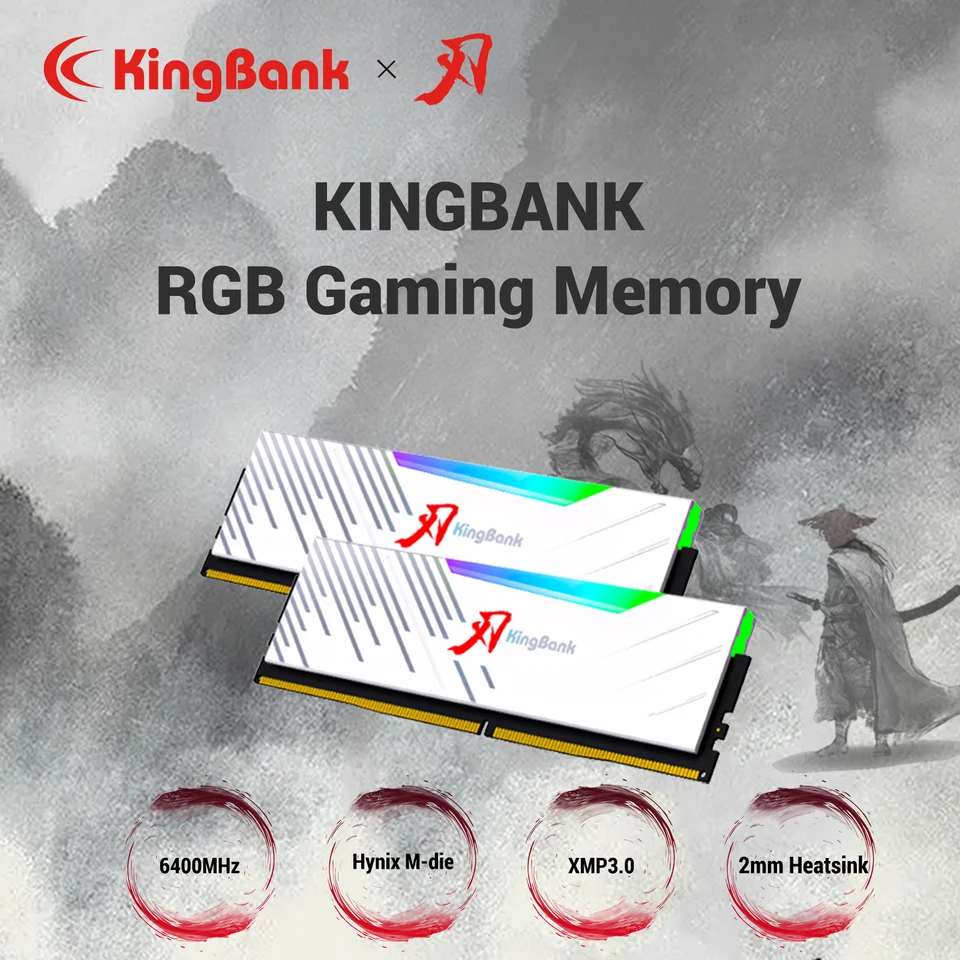 メモリー KingBank DDR5 32GB(16GBx2) 6400MHz cl32 KINGBANK メモリ DDR5 32GB（16GBX2）6400MHz CL32 Hynix A-die｜Yahoo