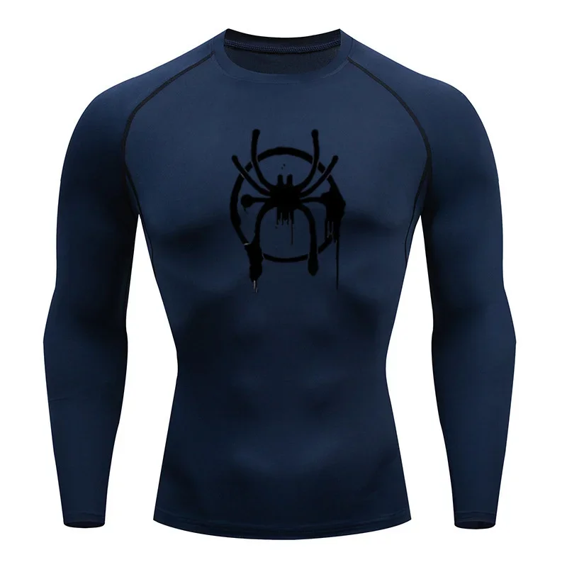 thumbnail image 1 of Camiseta de compresión para hombre, camiseta de manga corta para gimnasio, culturismo, fitness, camisetas deportivas de secado rápido para hombre, camisetas deportivas para correr, ropa deportiva para, 1 of 5