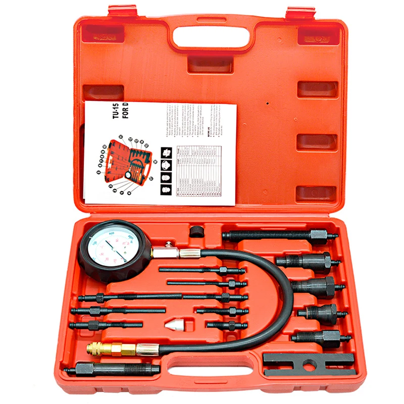Kit De Comprobador De Compresión De Motor Diésel Con