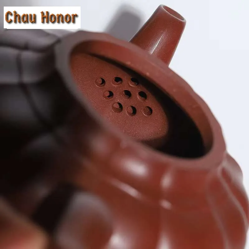 Authentic Yixing Purple Clay Teapots Famous Handmade Screw Tea Pot Raw Ore Dicaoqing Zisha Beauty Kettle Customized Tea Set