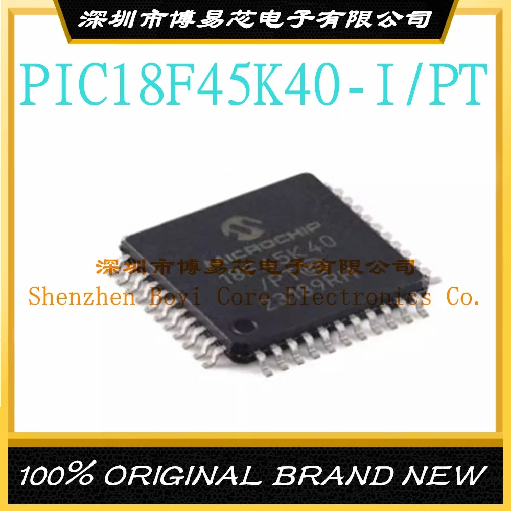 1 PCS/LOTE PIC18F45K40-I/PT Package TQFP-44 New Original Genuine Microcontroller IC Chip (MCU/MPU/SOC)