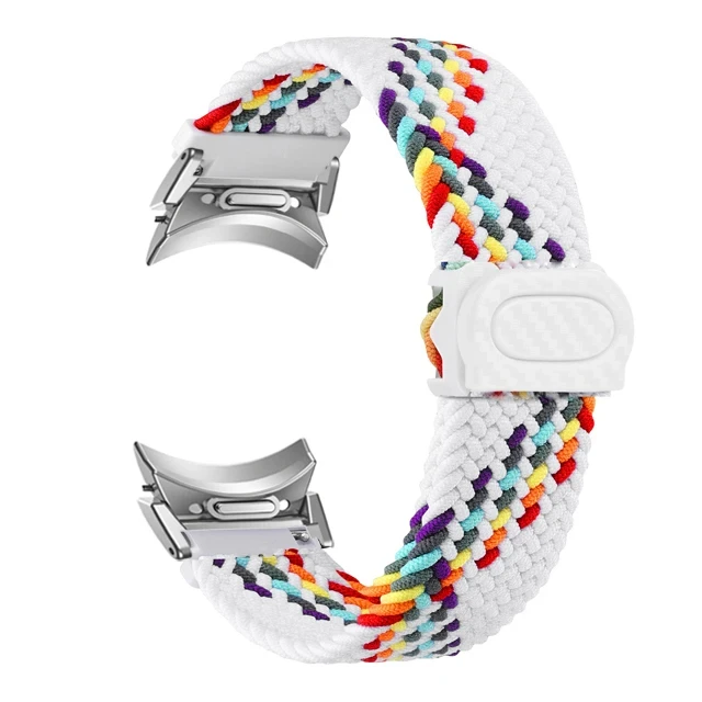 Braided Nylon No-Gap Smartwatch Bracelet Strap