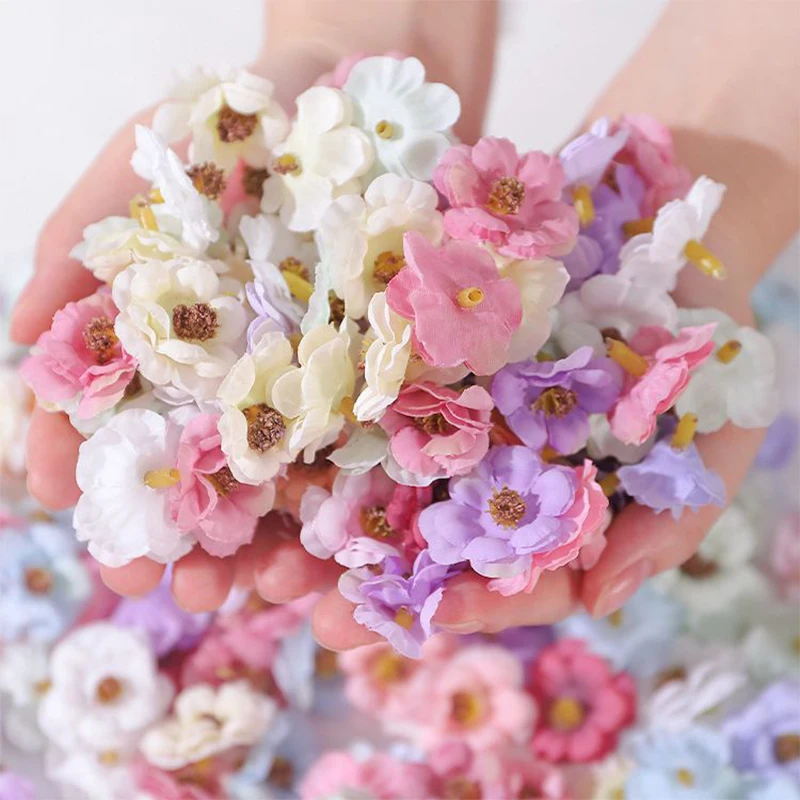 30/50/100 Stück Künstliche Rosenblütenköpfe aus Seide für Heimdekoration, Hochzeitsdekoration, DIY-Geschenke, Bastelarbeiten, Girlanden-Zubehör – Detail 1