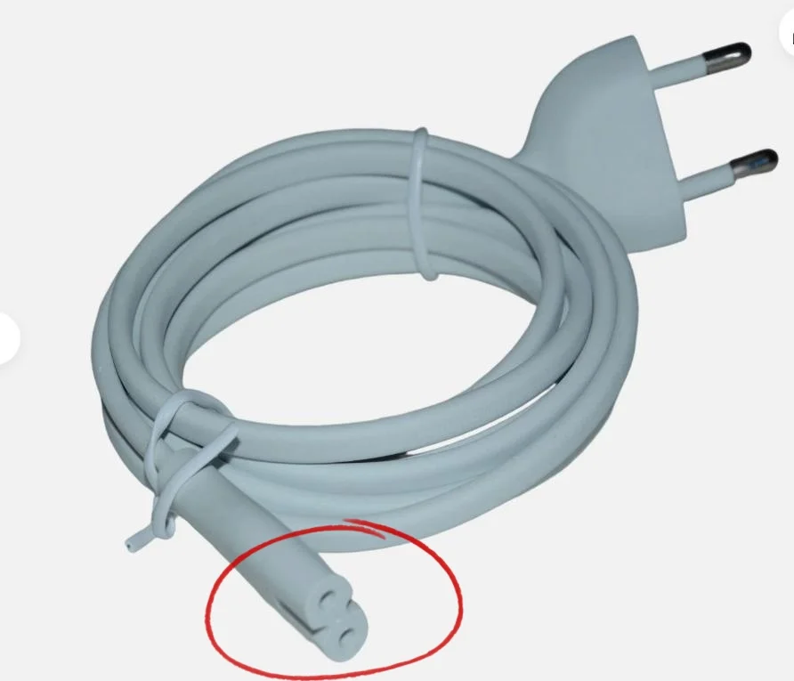 Apple TV Mac mini 充電器用電源ケーブル 電源アダプターケーブル