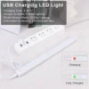 Xiaomi Night Lamp With Motion Sensor Rechargeable LED USB Night Light Wireless Led Bedside Table Lamp Portable Camping Lighting 3