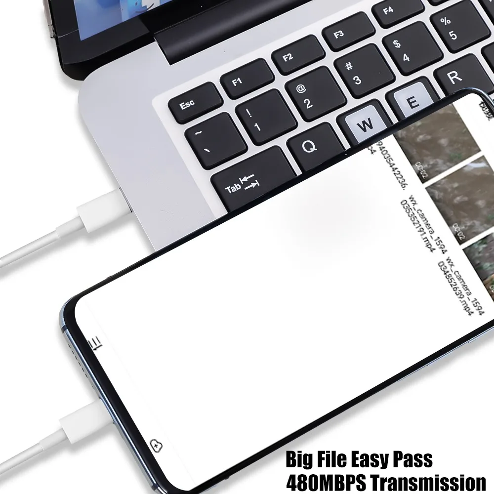 High-Speed 100W PD USB-C to USB-C Fast Charging Cable