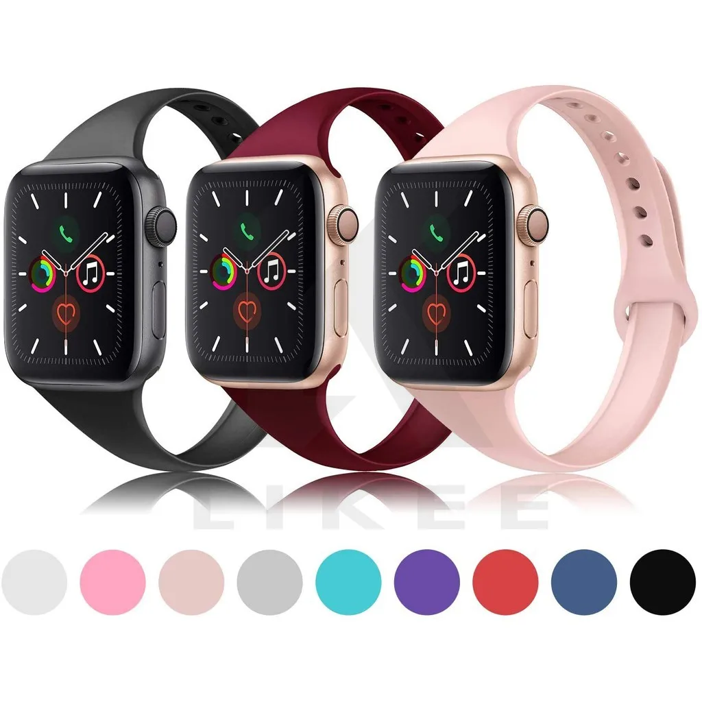 Slim strap for Apple watch band 40mm 