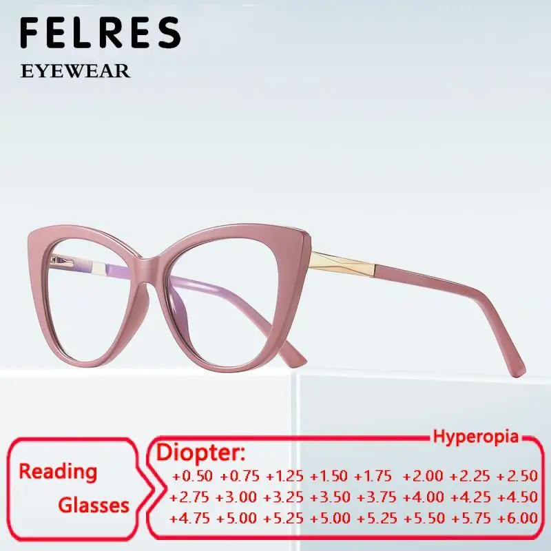 FELRES Prescription glasses for women lunette Reading glasses blue light blocking glasses women\'s eyeglass frame 2097