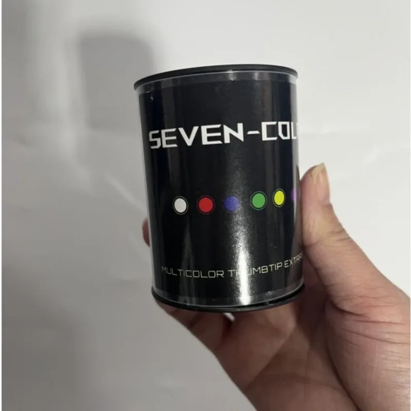 Sieben Farben LED-Licht-Daumenspitzen Superleichte Zaubertricks Professionelles Lichtpaar-Set D'lite Bühnen-Requisiten Gimmicks Illusions – Detail 5