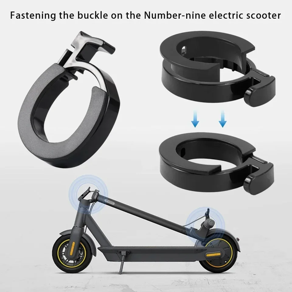 PARE-ÉCLABOUSSURES PNEU NOIR accrocheur pour scooter électrique Ninebot