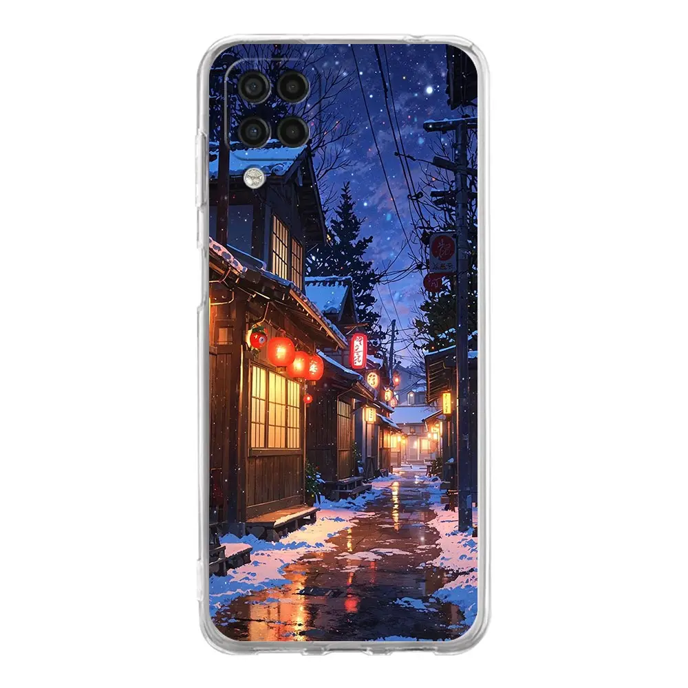 Anime-Inspired Landscape Art Phone Case