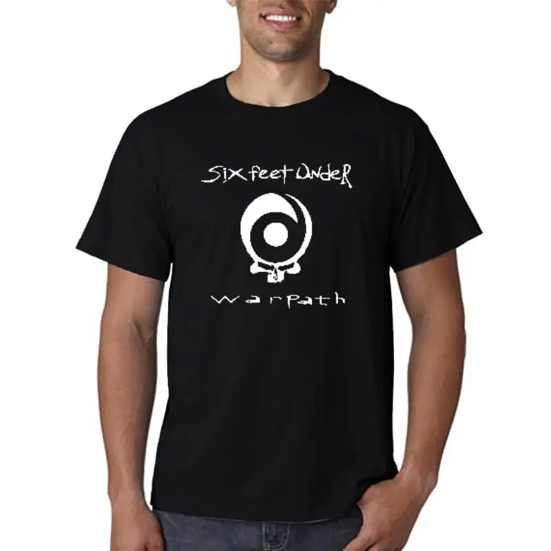 Новая Черная футболка с коротким рукавом из металла «г. варварпуть смерти»