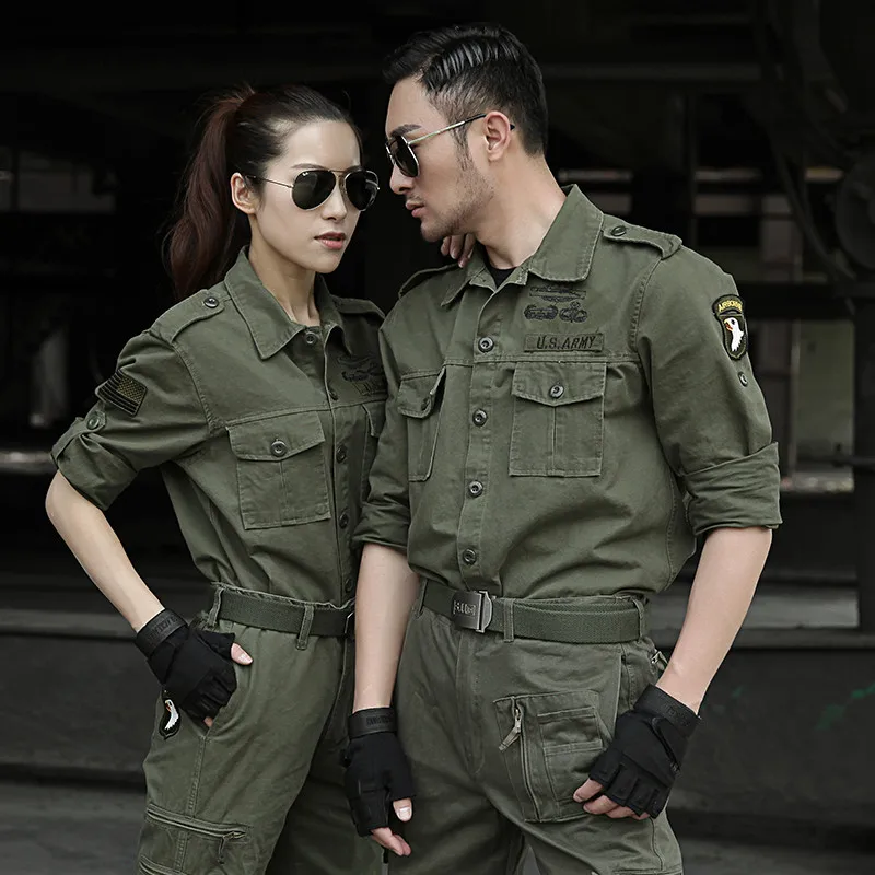 UniformeMilitarUSArmyMilitaryUniformTacticalCottonSuitMen