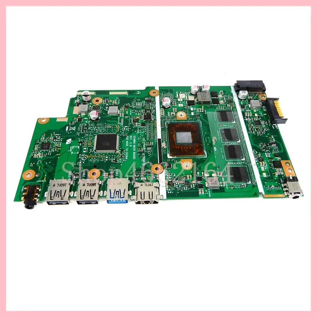Laptop Motherboard Notebook Mainboard For Asus X540 X540N X540NA R540N D540NA X540MA
