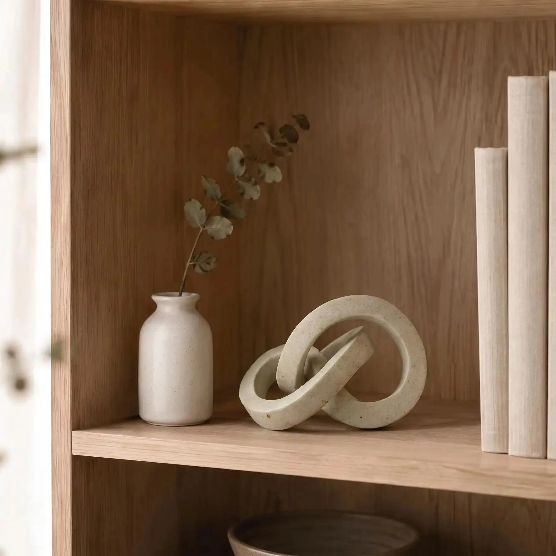Nordic Resin Knot Sculpture 1