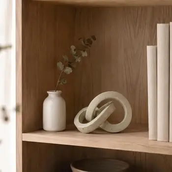 Nordic Resin Knot Sculpture 1