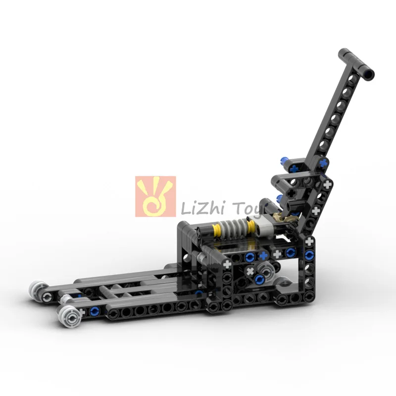 Moc Tecnico Car Wheel Jack Meccanico Garage Jack Modello Mattoni Fai-Da-Te Compatibile Con Blocchi Accessori Da Costruzione Giocattoli