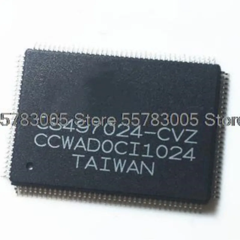 2PCS 새로운 CS497024-CVZ CS497024 QFP128