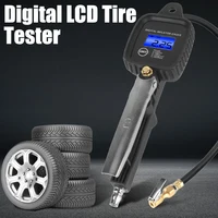 With Inflator Hose Car Tire Pressure Gauge High-precision Monitoring Inflation Gun Car Tire Manometro Digital Inflator Gauge - Image 2