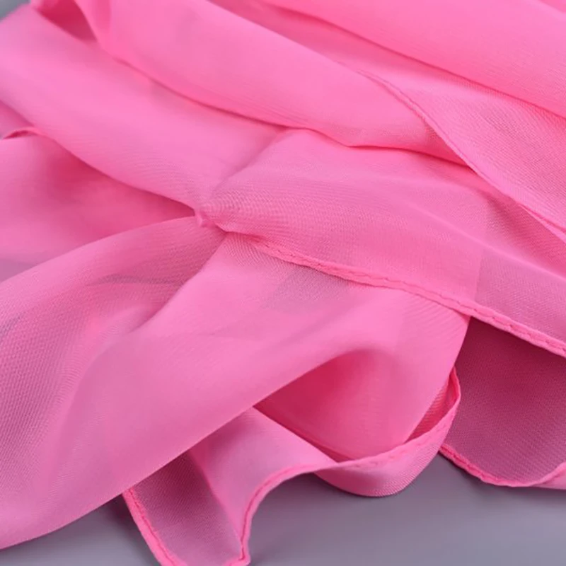 women's long chiffon scarf