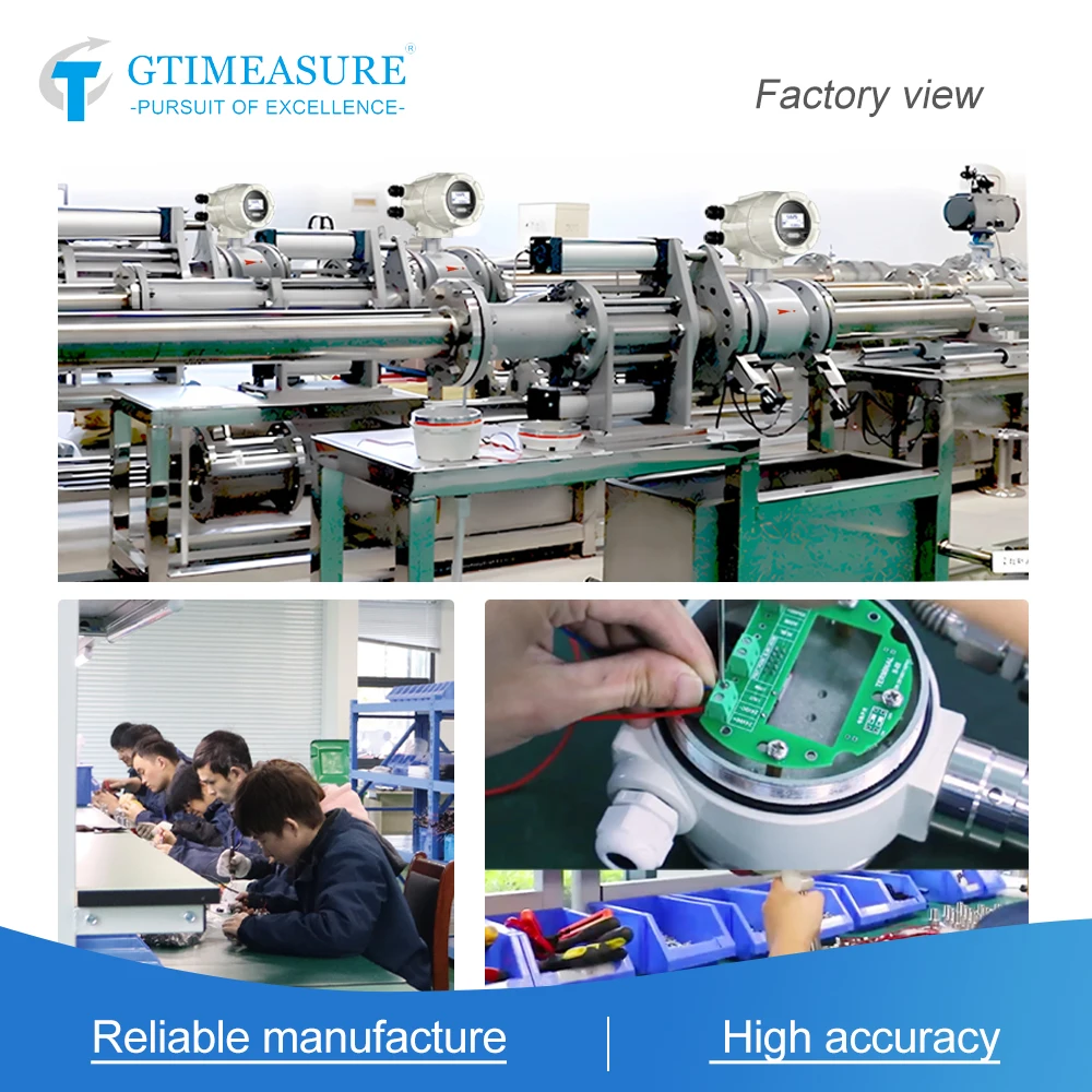Electromagnetic Flow Meter for Juice Milk Beer Sewage Waste Water, Electronic Integrated Flow Meter, 4-20mA, 0.5% High Accuracy