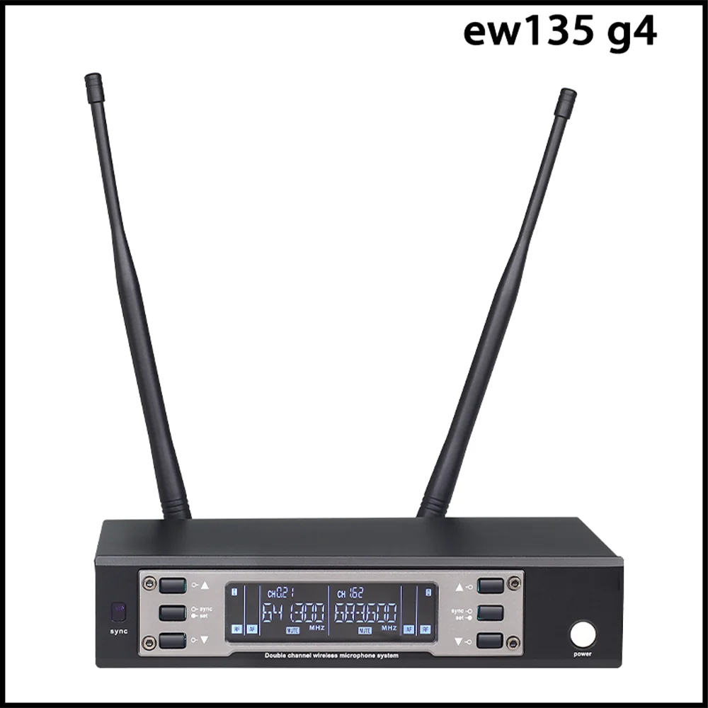 전문 EW135G4 SKM9000 2 채널 UHF 무선 다이나믹 마이크 EW100G4 시스템 DJ 가라오케 무대 공연