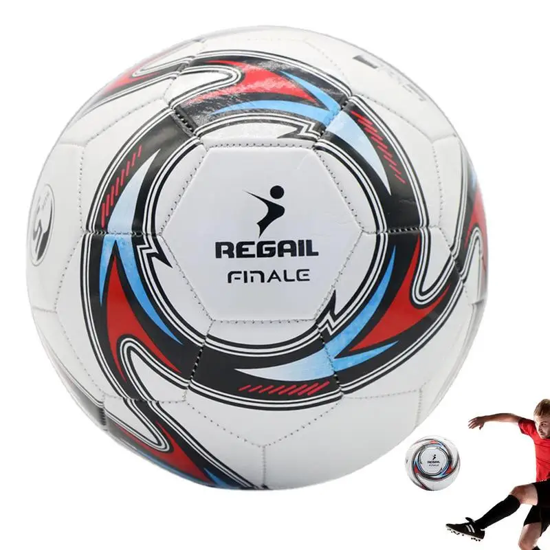 

Match Sports Training Ball Professional PVC Material Football Ball Size 5 Soccer Balls Machine-Stitched High-Quality Ball