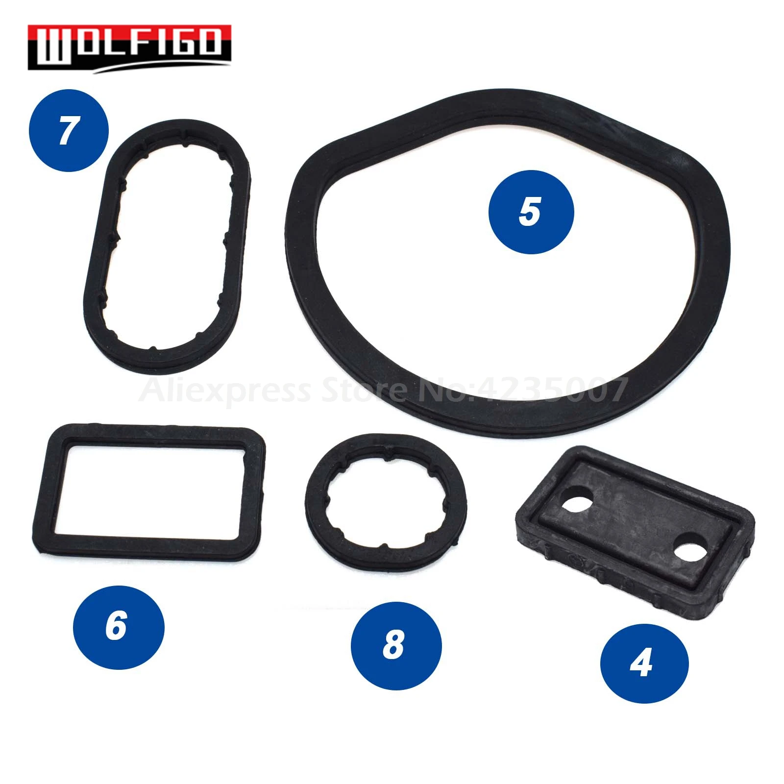 New Oil Filter Housing Seal Kit Fit For Mercedes Benz W163 W203 W208 1121840061,1121840261,1121840361,1121840161,1121840280