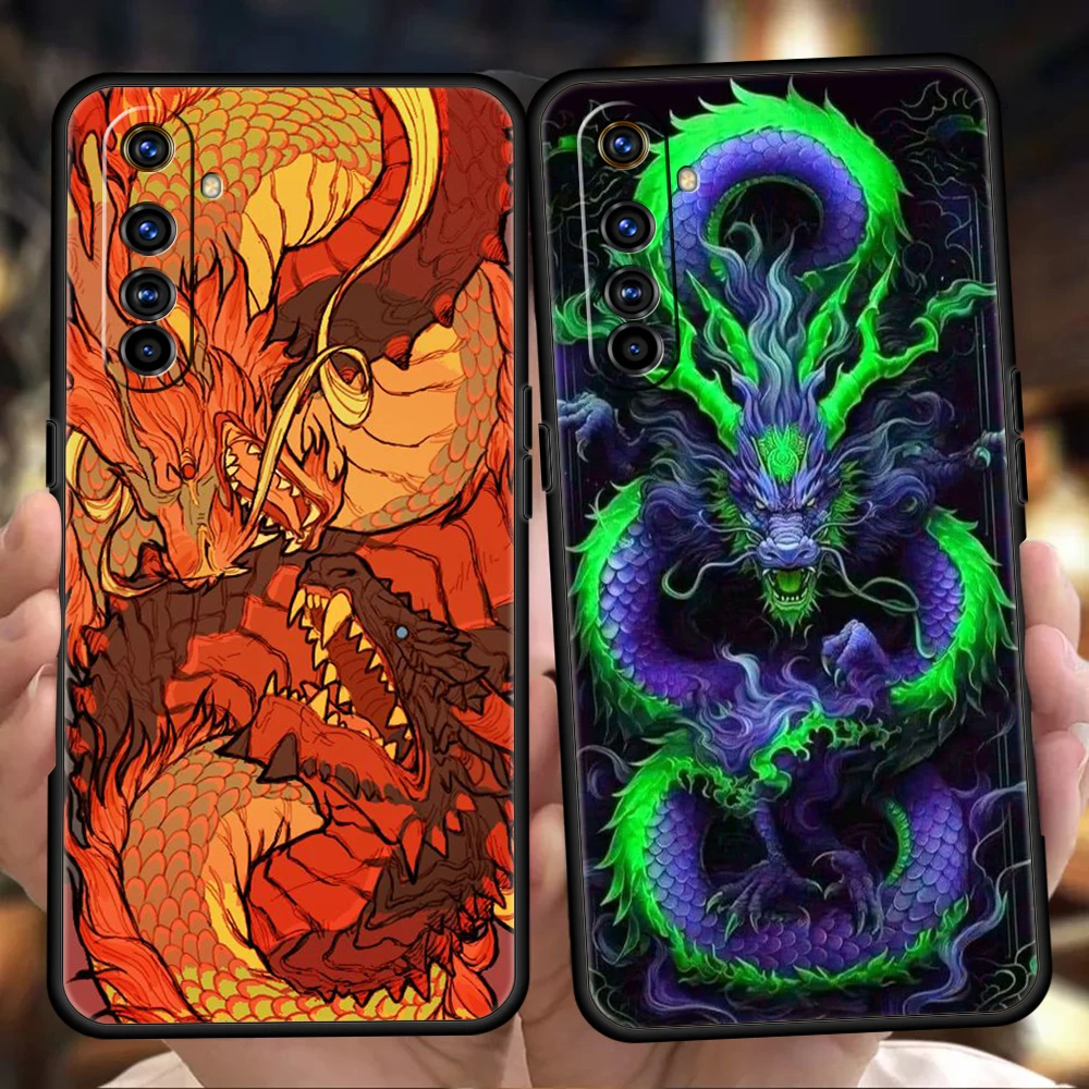 Dazzling Dragon Soft TPU Phone Case Cover