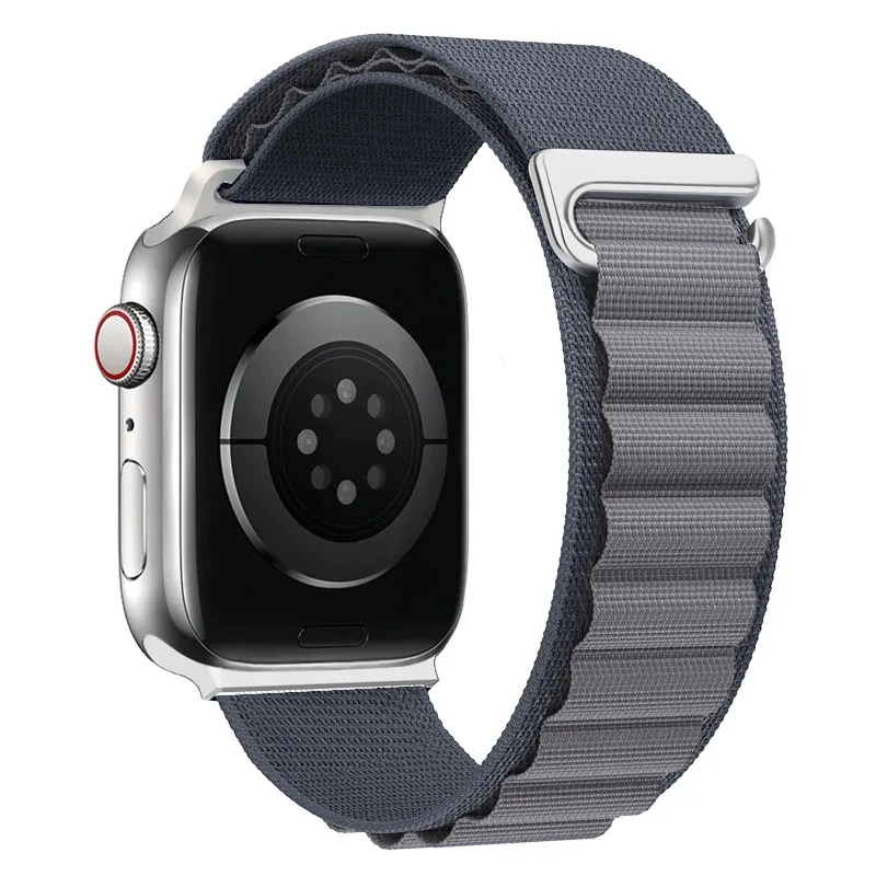 애플 워치용 알파인 루프 스트랩, 울트라 2 밴드, 49mm, 44mm, 40mm, 45mm, 41mm, 42mm, 38mm 팔찌, 아이워치 시리즈 9, 8, 7, 5, se 밴드