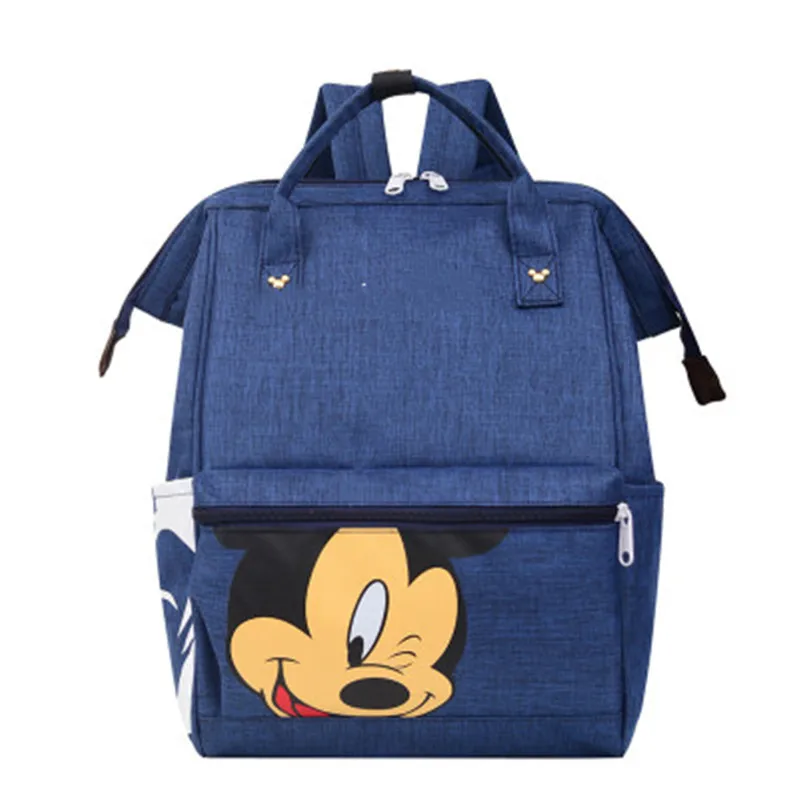Disney Mickey mouse backpack multi-function large capacity backpack diaper bag waterproof men women shoulder bag Travel