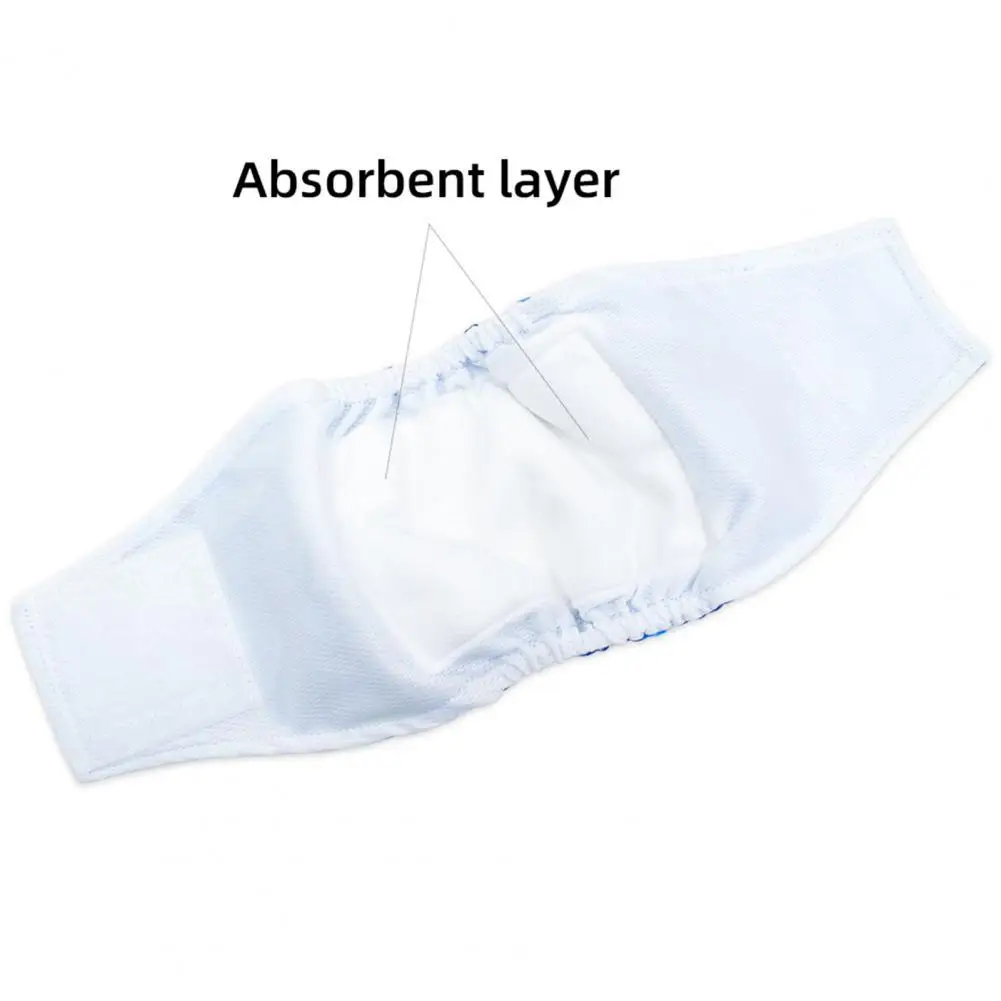 Title 26, Male Dog Belly Band Diapers Fastener Tape Adjus...