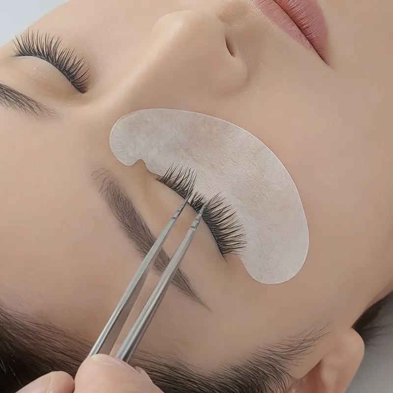 스테인레스 스틸 속눈썹 연장 핀셋 곡선형 팁 핀셋 속눈썹 애플리케이터 연장 용품 DIY 3D 6D 메이크업 뷰티 도구