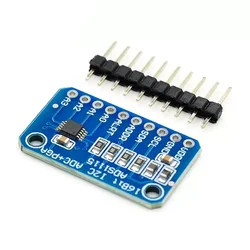 10 - Pack Precision ADC Module with Programmable Gain Amplifier, 16 - Bit I2C, 2.0V - 5.5V Range (3pcs)