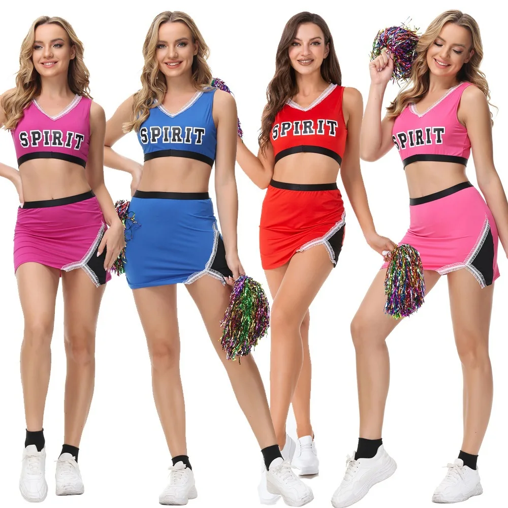 Adult Sexy Baby Cheerleading Uniform women's stage performance skirt Costume