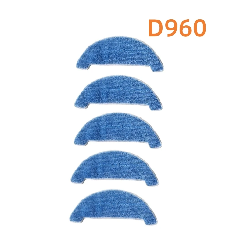 Peças sobressalentes robóticas, Fit para Dibea D960, D966, GT9, GT200, 5pcs