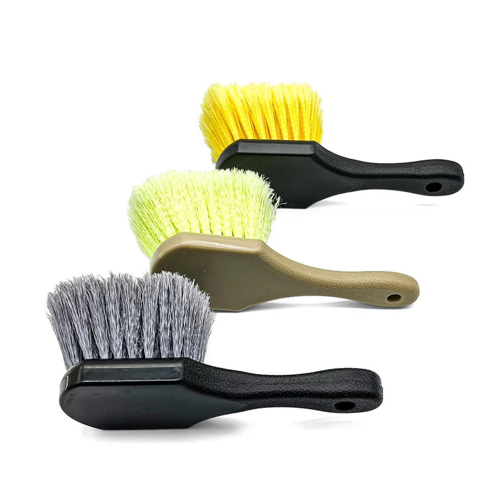 AUTOBRIGHT wheel cleaning brush brush tire cleaning brush Car Tire Wheel Rim Cleaning Brush Detailing large Brushes Wash Universal Wheel Tire Cleaning 3 color Accessories