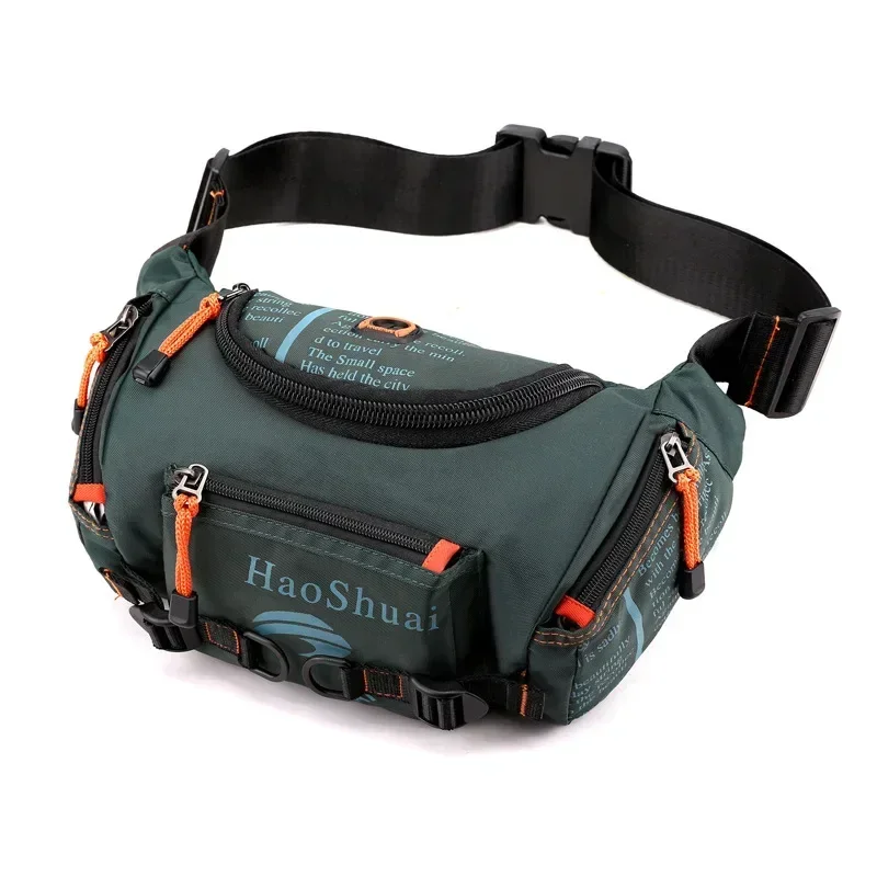 Waterproof Nylon Men Waist Pack Bum Bag