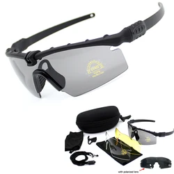 Military hunting air gun shooting protective glasses Outdoor Military tactics glasses 3.0 Ballistic polarization goggles