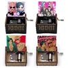 YARICHIN b Club AYATO Yuri figure print Wooden music theme touch you Music Musical BoxHome office accessories 1