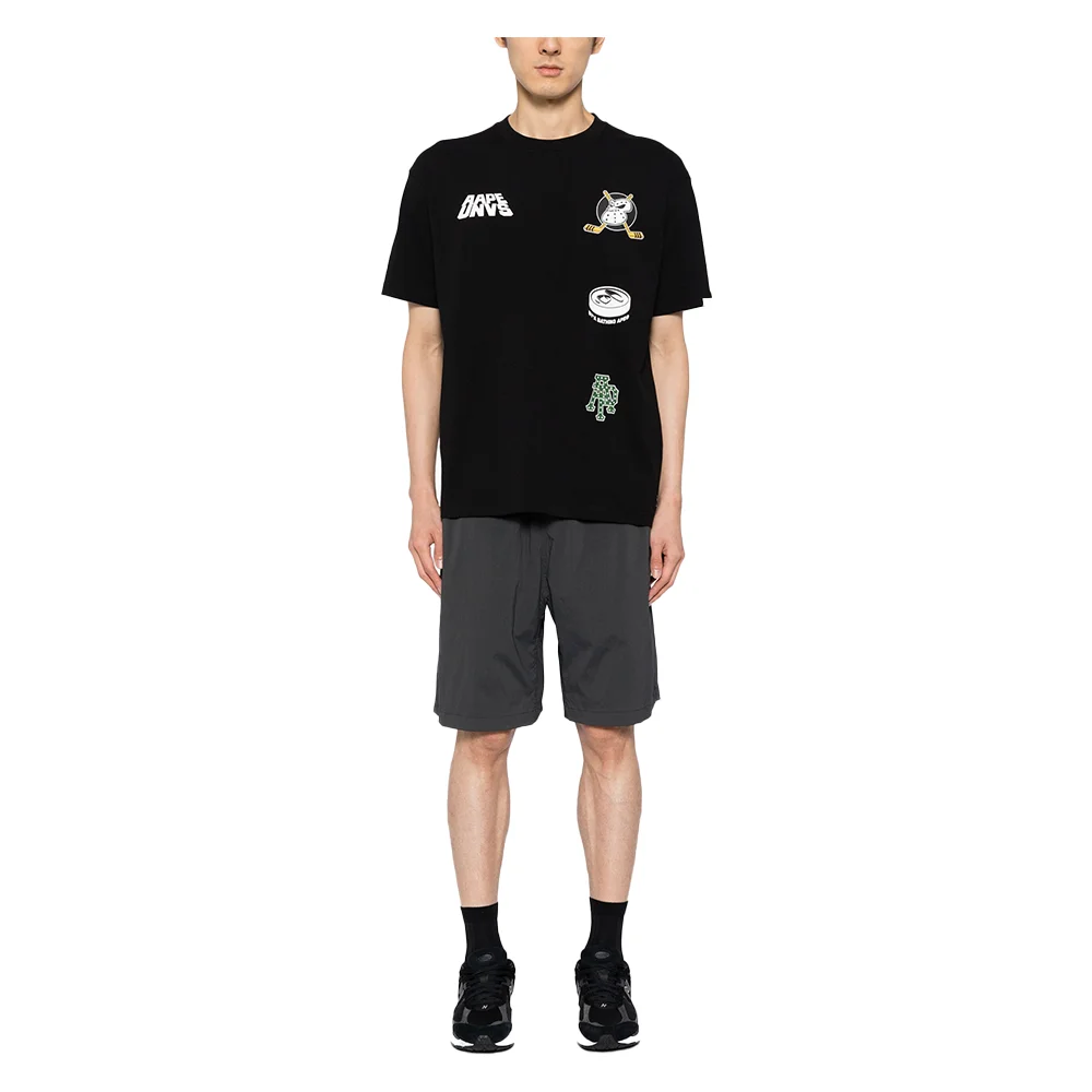 24/25 New Printed T-shirt Fashion Fashion Personalized Short-sleeved T-shirt Essential Street Crewneck Print Anaheim